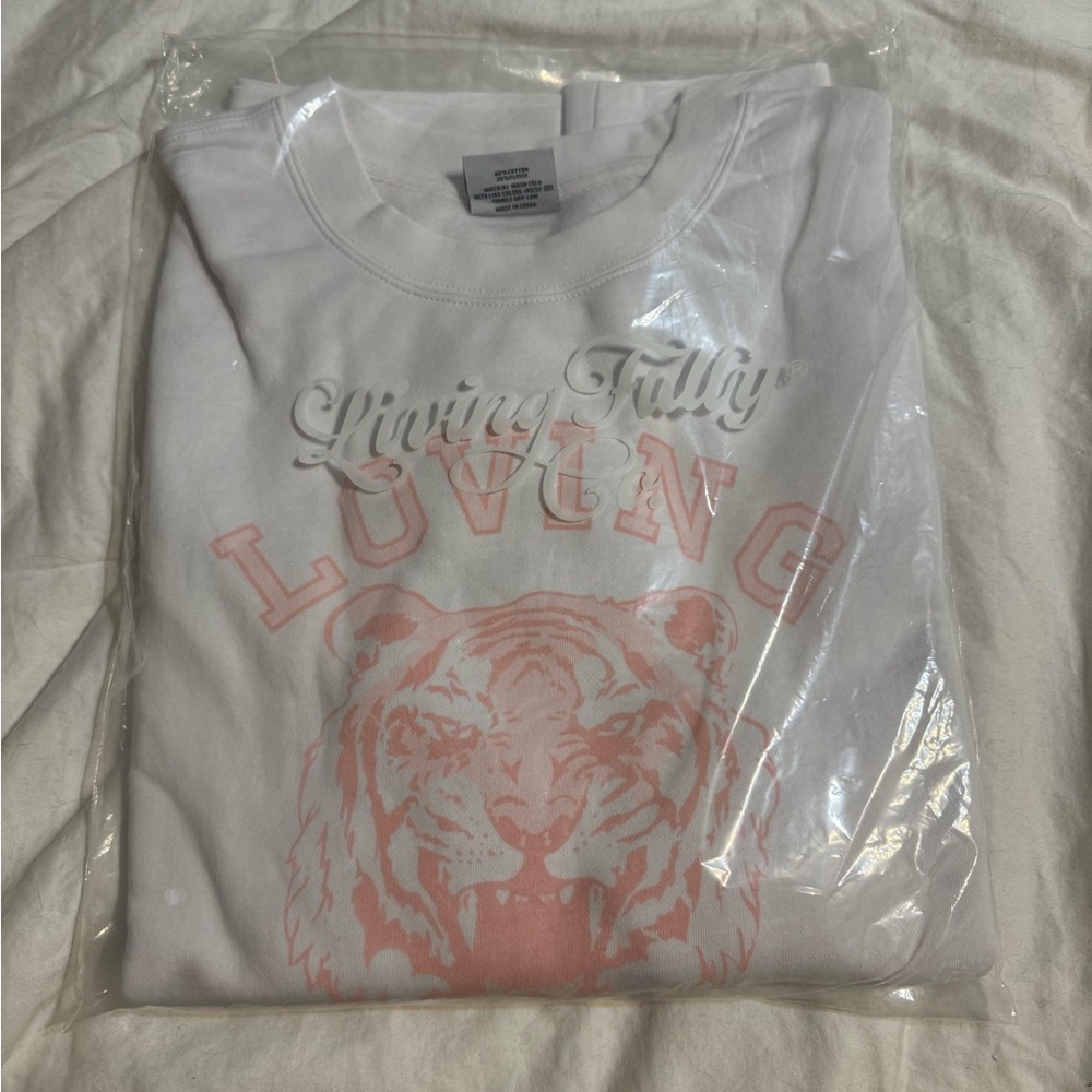 Living Fully Co. (by Mallory Ervin) Sweatshirt. “Loving Fully”.